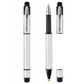 Hayden Aluminum Ballpoint Pen & Highlighter Combo